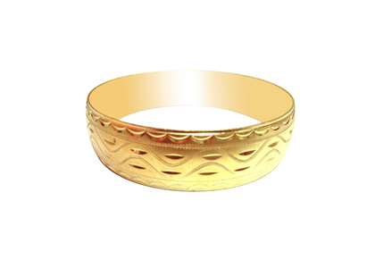 Gold Plated | Diamond Cut Bangles